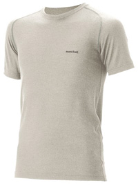 Mont−bell モンベル スーパーメリノウール M.W. Tシャツ Men’s 1107234