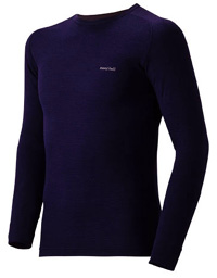 Mont−bell モンベル ジオラインM.W. ラウンドネックシャツ Men’s 1107368