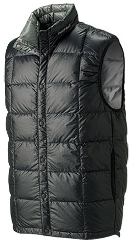 mont-bell ULダウンベスト GRAY Ｌ #1101285 モンベル mont－bell モンベル U．L．ダウンインナー ベスト Men