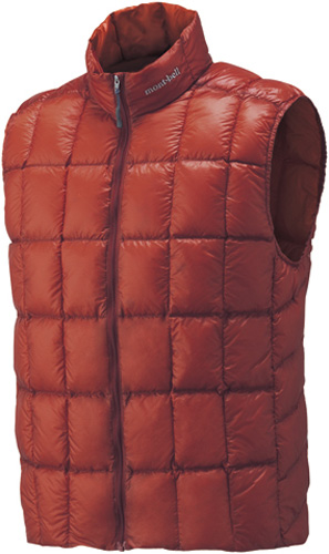 モンベル　ダウンベスト mont－bell モンベル EXライト ダウンベスト 1101366