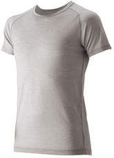 mont−bell モンベル スーパーメリノウール L.W. Tシャツ Men’s 1107262