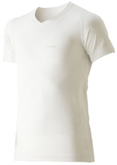 mont−bell モンベル ジオラインL.W. VネックTシャツ Men’s 1107489