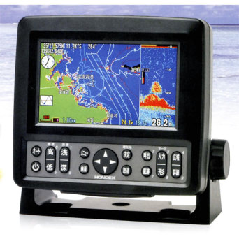 カンタンナビ HE-601GPⅡ 5型ワイドGPS魚探 HONDEX マリン用品の海遊社