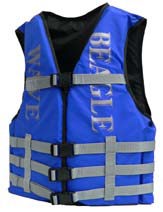 B-WAVE ライフジャケット TYPE-JG 黒 特別アウトドア・釣り・旅行用品 - B-WAVE ライフジャケット