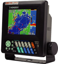 6.0型GPS魚探プロッター HE-62GP HONDEX ホンデックス