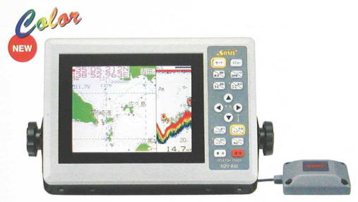 ソニック SDV-830 GPSカラー魚探