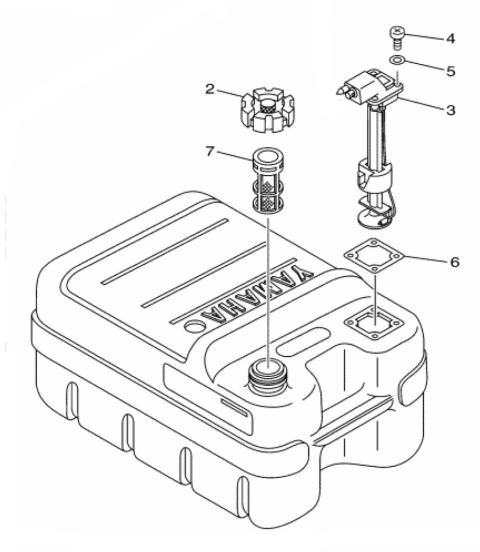 ヤマハ純正 船外機用燃料タンク マリン用品の海遊社