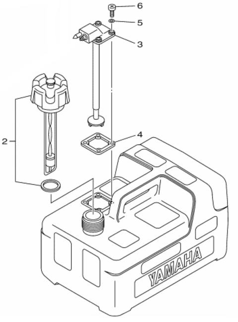 ヤマハ純正 船外機用燃料タンク マリン用品の海遊社