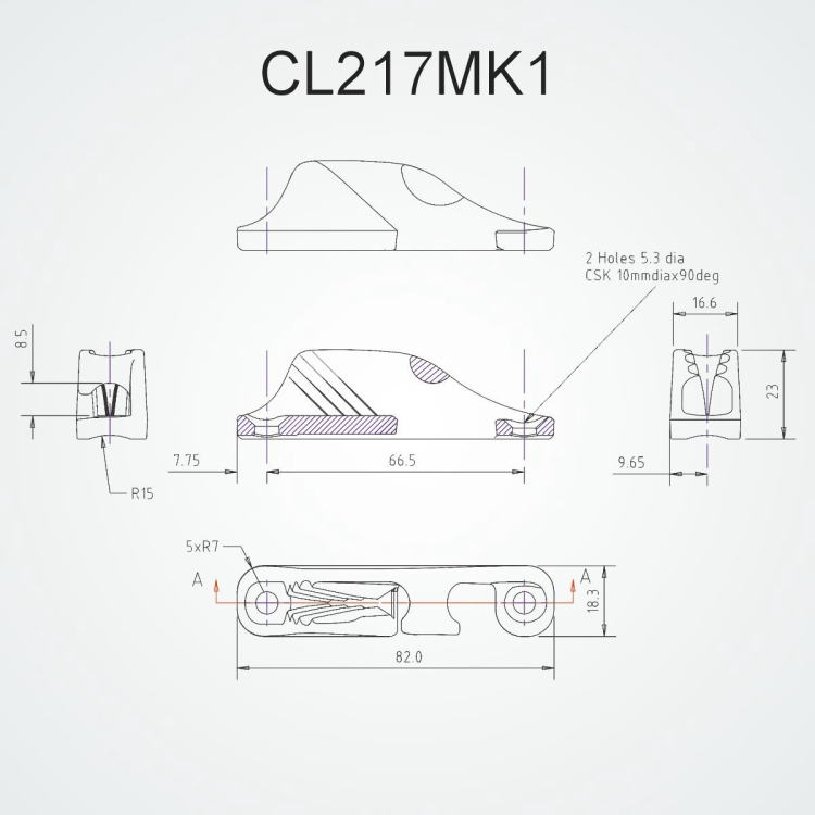 NN[g@Clamcleat CL217Mk1