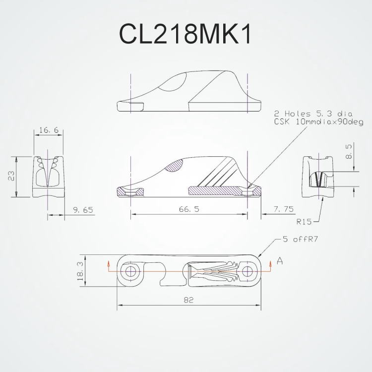 NN[g@Clamcleat CL218Mk1