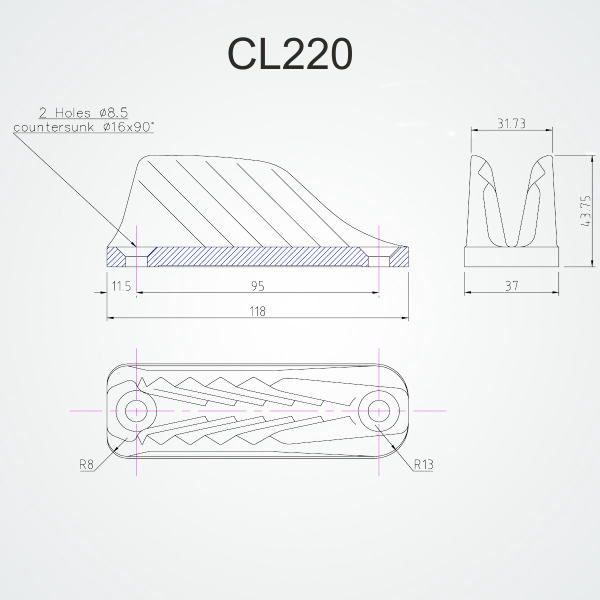 NN[g@Clamcleat CL220 Racing Major