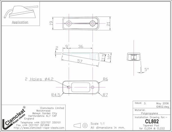 NN[g@Clamcleat CL802 e[p[pbg