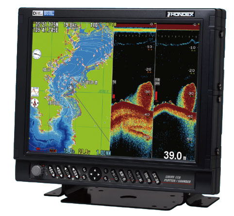 HONDEX HE-151S プロッター魚探の最高峰。15型GPSデジタル魚探