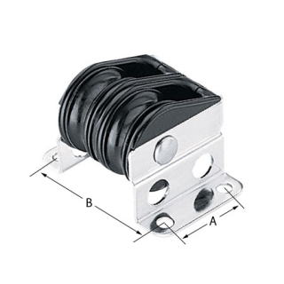 HARKEN HA288 29mm Double Upright Lead Bullet Block