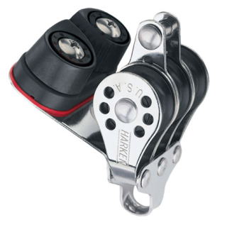 HARKEN HA231 22mm Micro Triple Becket Block Cam Cleat