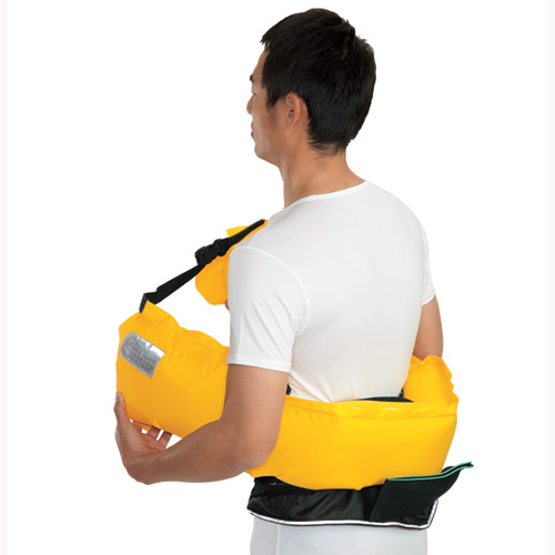 オーシャンライフ　ＷＲ−１型　自動膨張式救命胴衣　ウエストベルトタイプ　新基準品