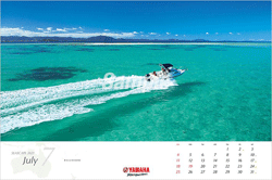YAMAHA　ヤマハ　マリンカレンダー　SEASCAPE　2021