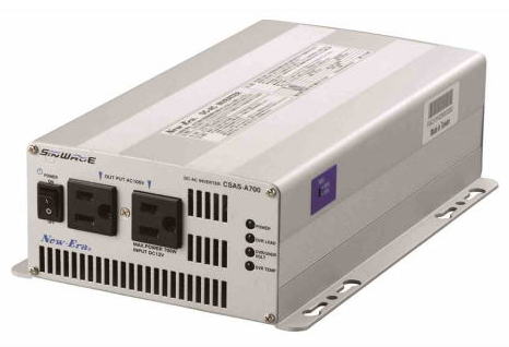 正弦波インバーター CSAS-A700 ニューエラー